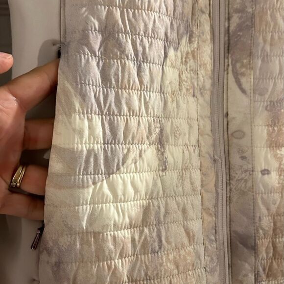 Calia by Carrie Underwood Tan Cream Full Zip Hybrid Jacket Size Small - Picture 5 of 10